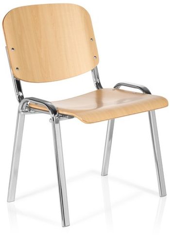 Vierfußstuhl XT 600 C H Holz hjh OFFICE