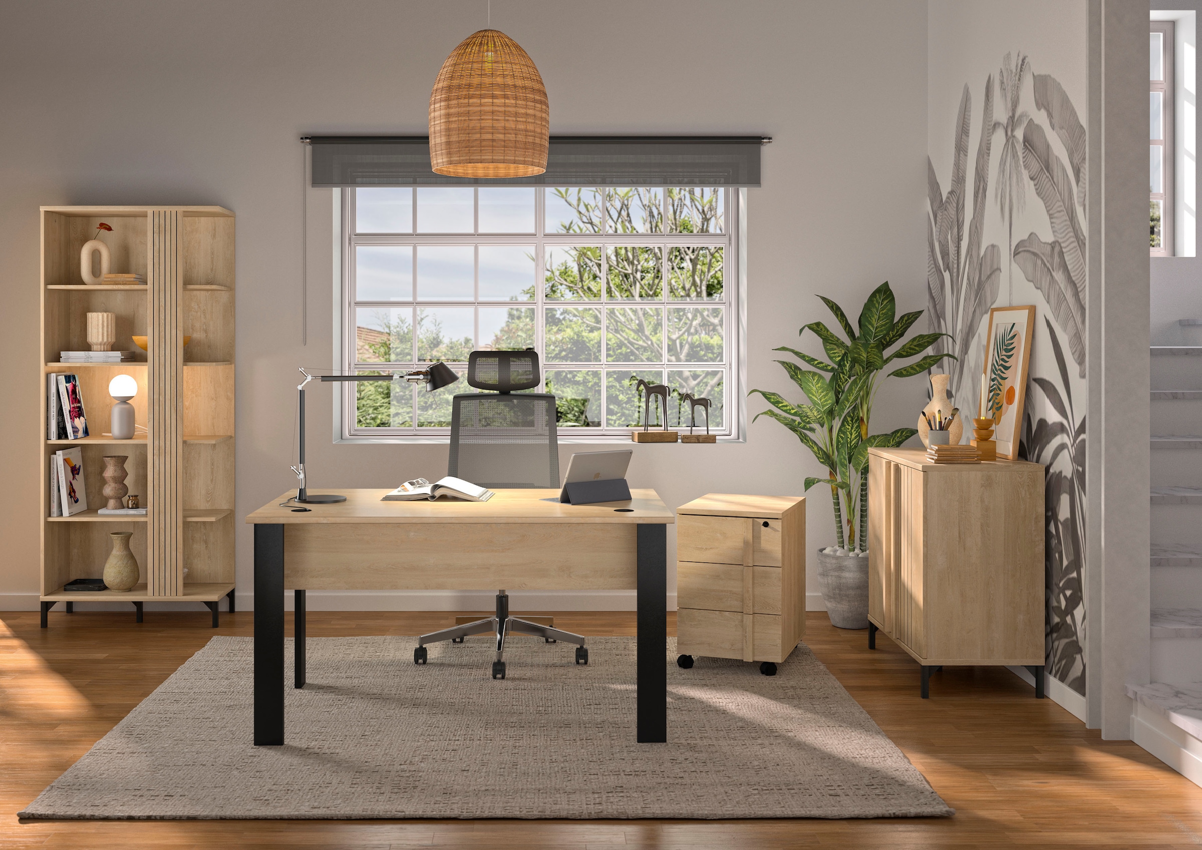 Gami Aktenregal »Faro« moderner Industrial Look