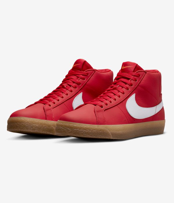 Nike SB Zoom Blazer Mid Iso Schuh (university red white)