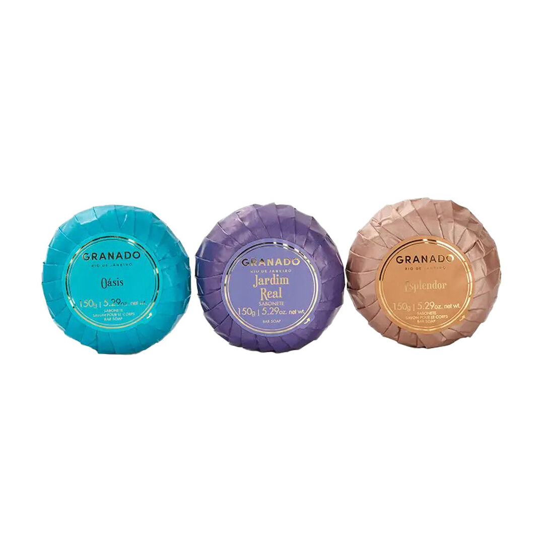 Deep-Sea Wonders Trio Bolas de Natal Sabonetes Fundo do Mar - 450gr