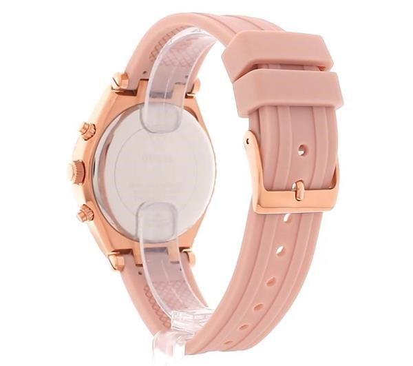 Guess Ladies Guess Heiress Pink Rose Gold Watch GW0407L3