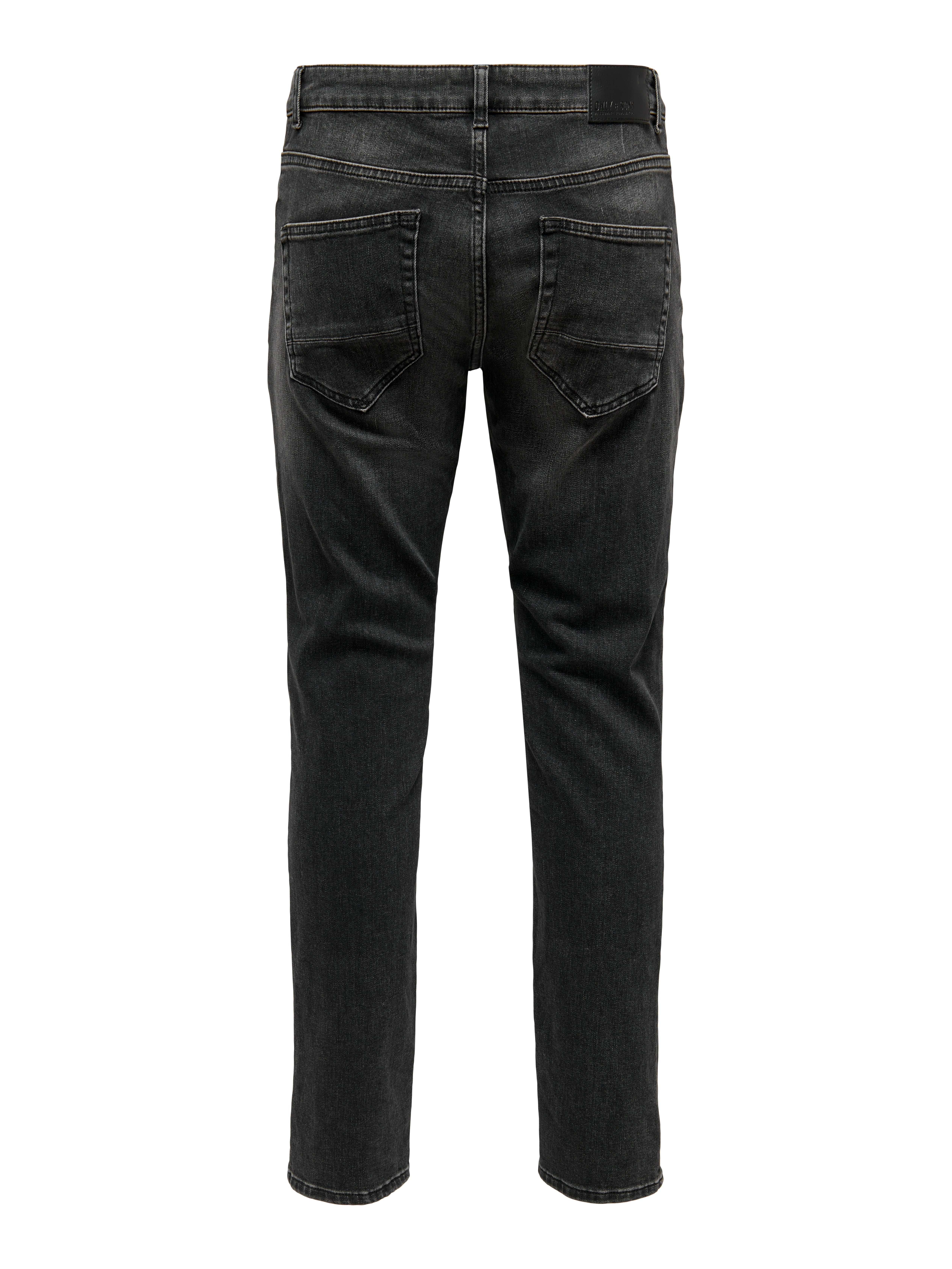 ONSWEFT Mid Rise Normal geschnitten Jeans Grey Denim