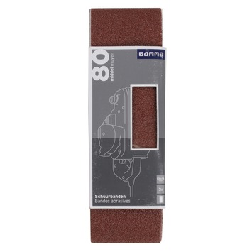GAMMA schuurbandmiddel 533x75 mm 3st