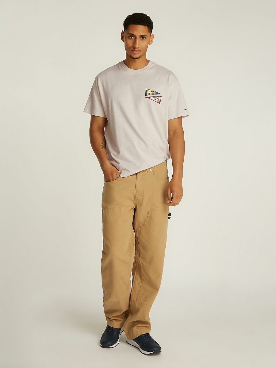 TOMMY JEANS<br>Camiseta folgada com logo nas costas