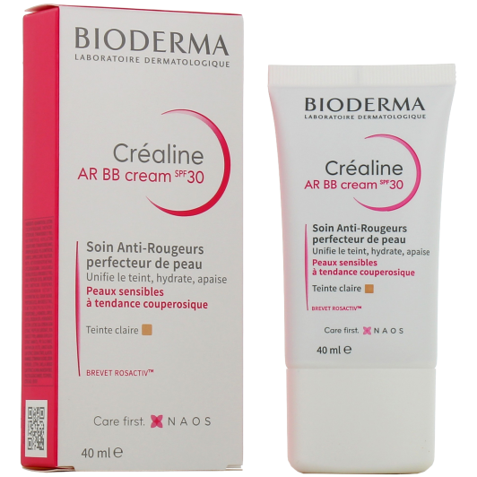 BB Crème anti rougeurs Crealine Bioderma - Peau sensible, rosacée