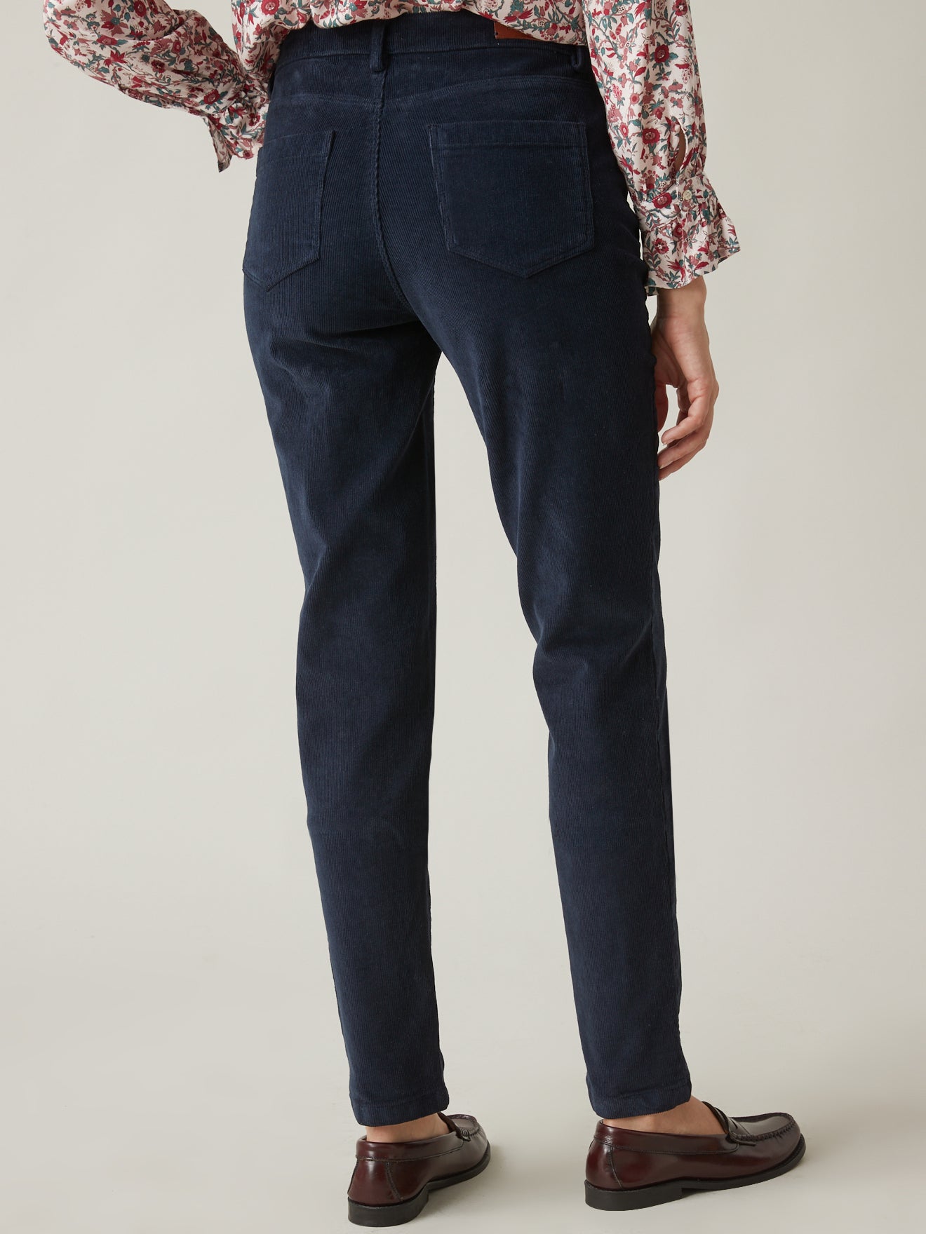 Jean slim velours côtelé femme Mathilde