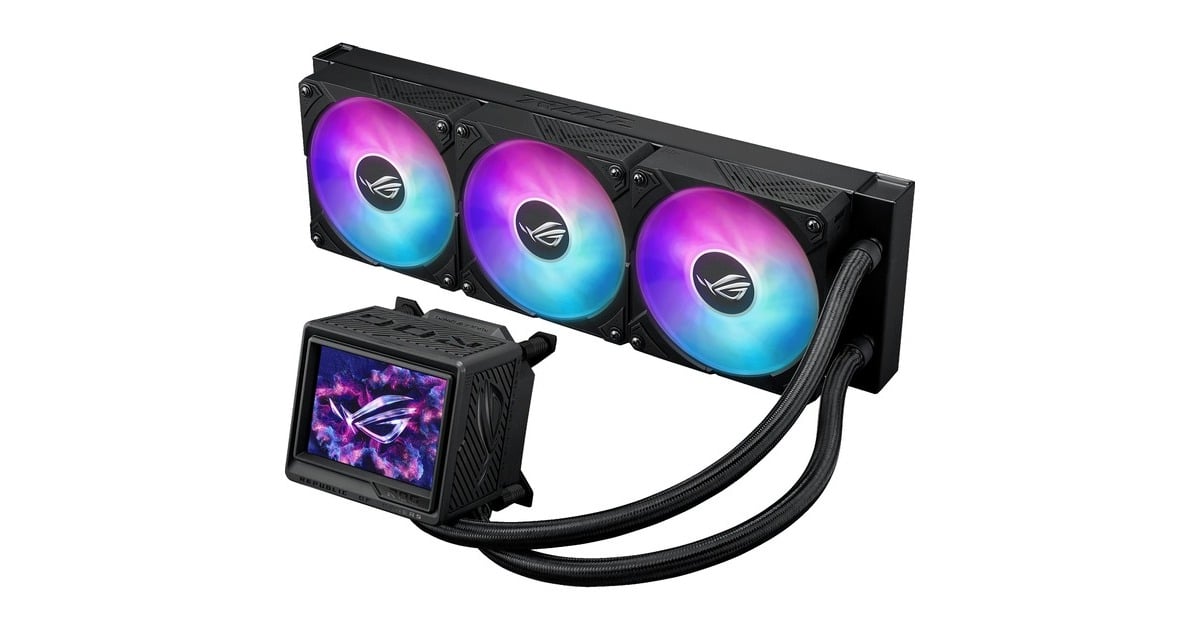 ASUSROG Ryujin III 360 ARGB Extreme waterkoeling  (Zwart)