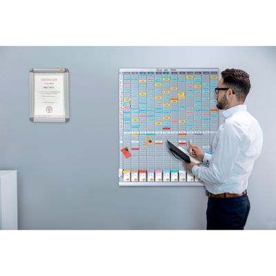 Nobo - 100 Fiches en T - Taille 2 - blanc
