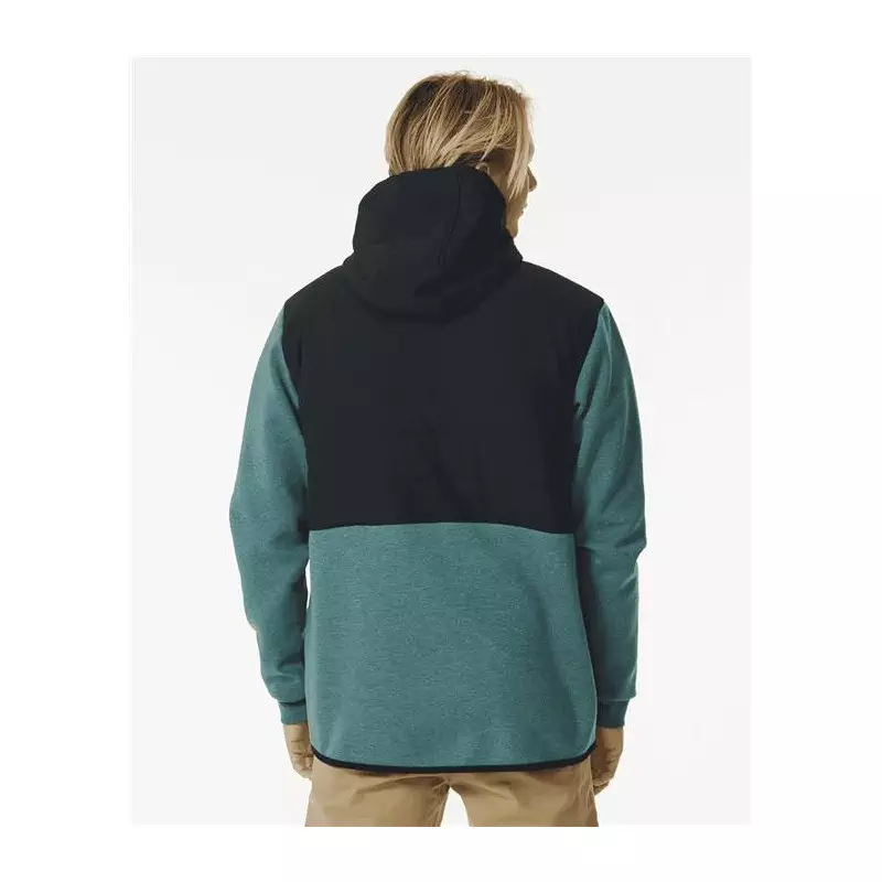 Sweat RIPCURL Anti Series Heatseeker Zip Thr Blue Green
