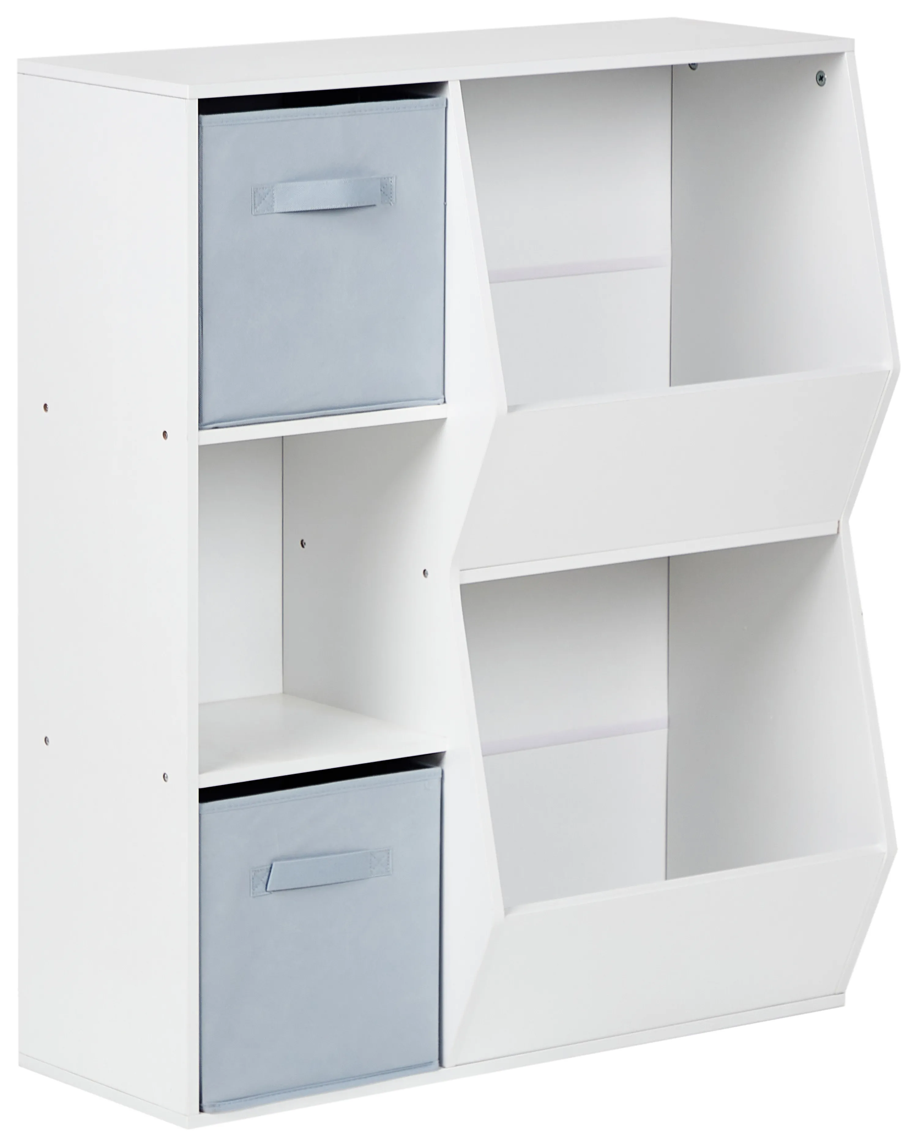 Opbergkast met 3 planken DARLOT 93 cm Wit