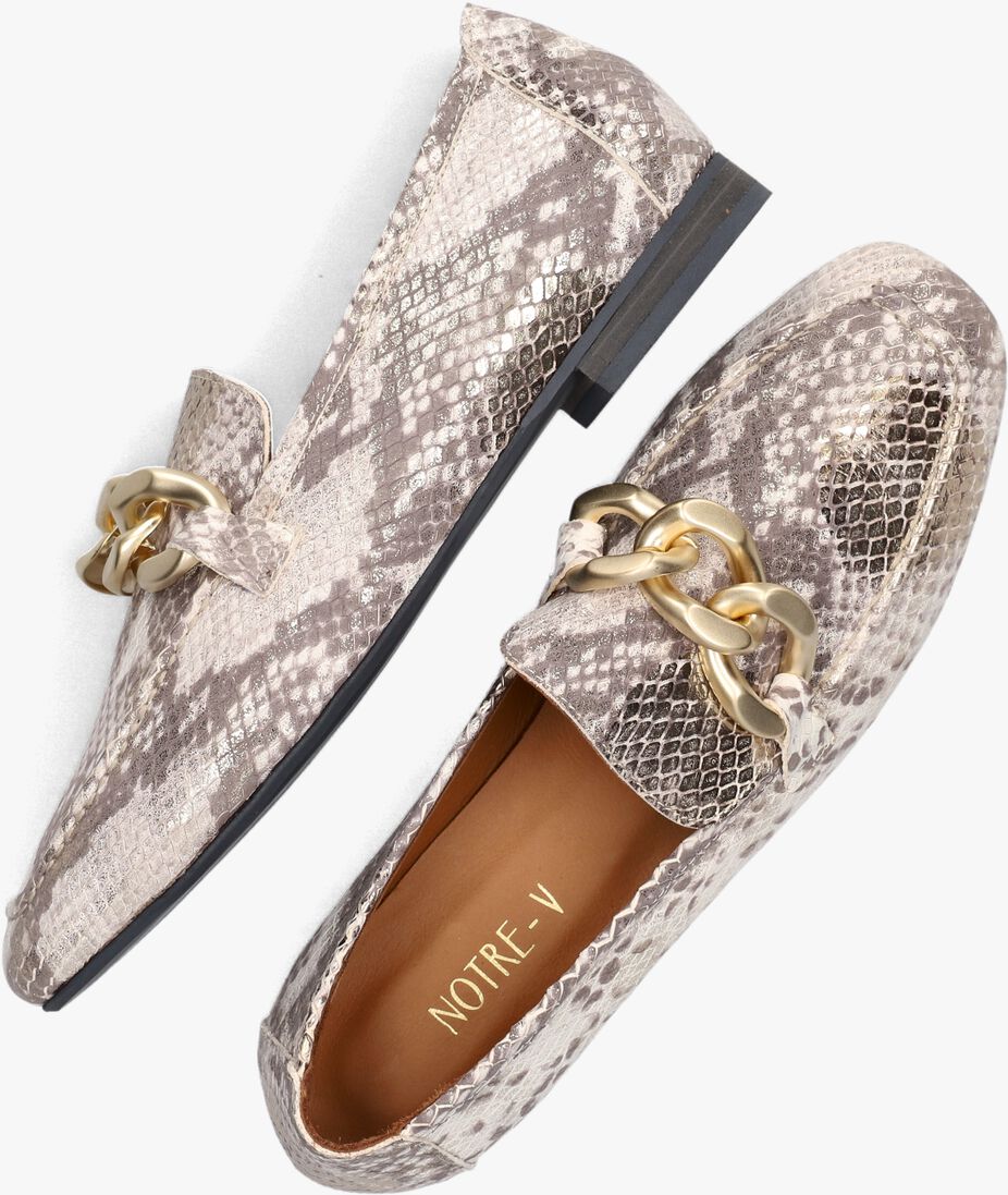NOTRE-V beige notre-v loafers 6114