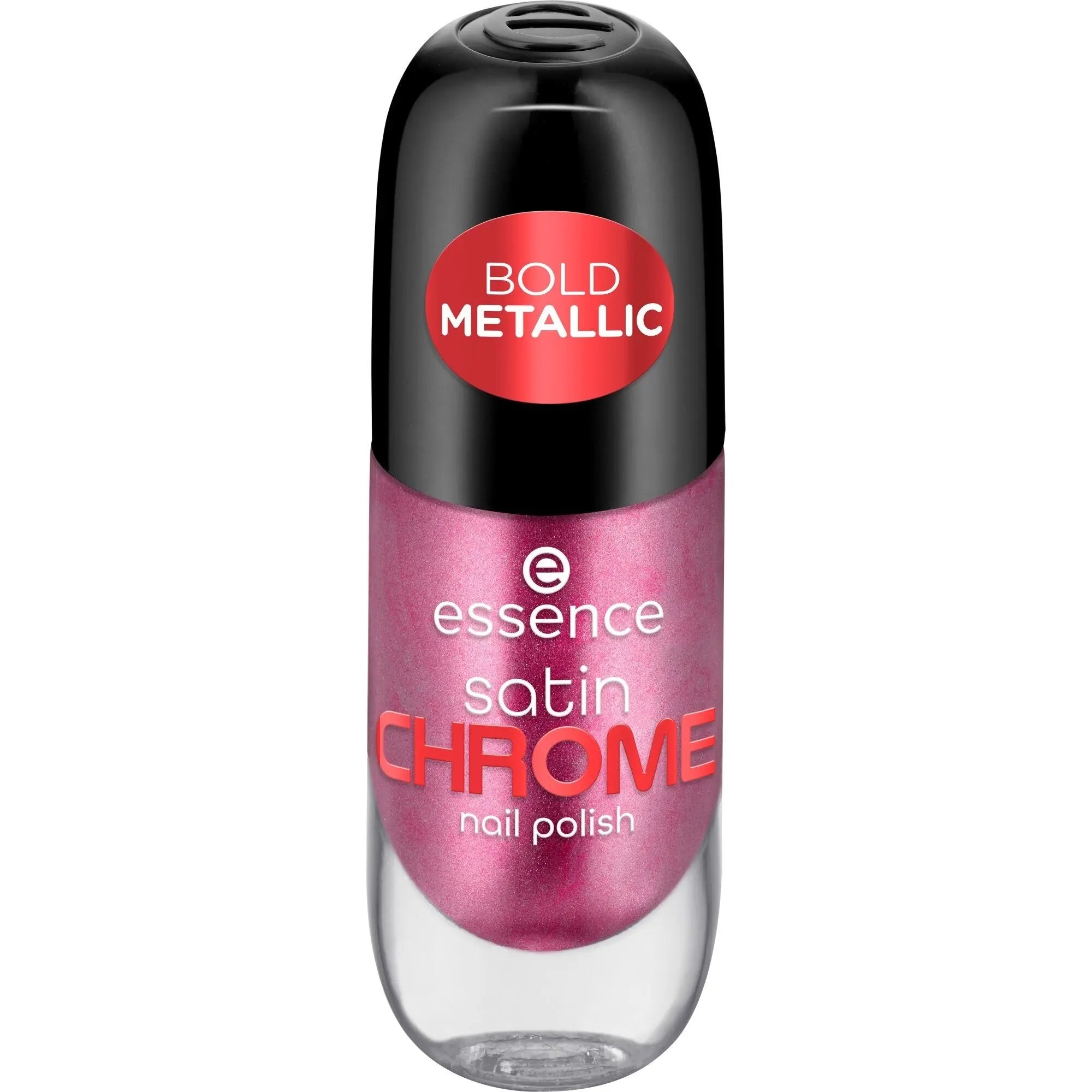 Satin Chrome Nail Polish 03 Meta Maroon