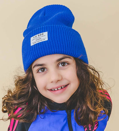 Lil'Boo Copenhagen Mütze - Strick - Gemütlich Beanie - Hell Blue