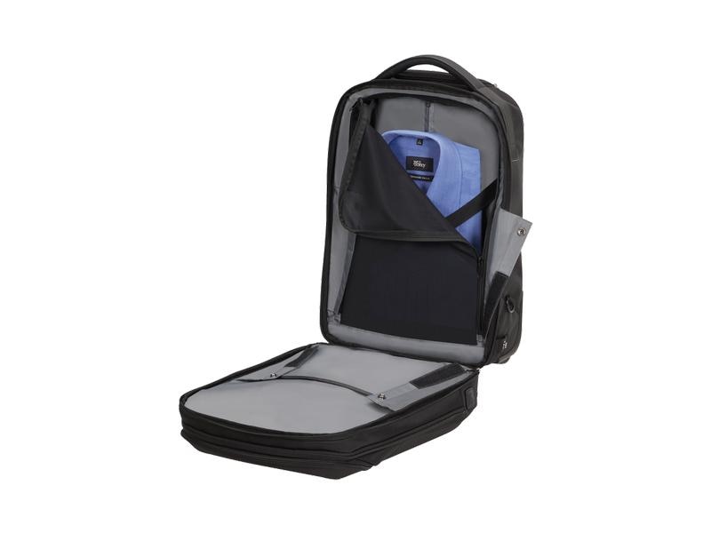 Samsonite Notebook-Rollkoffer Litepoint Schwarz Rollkoffer für Laptops bis 17.3