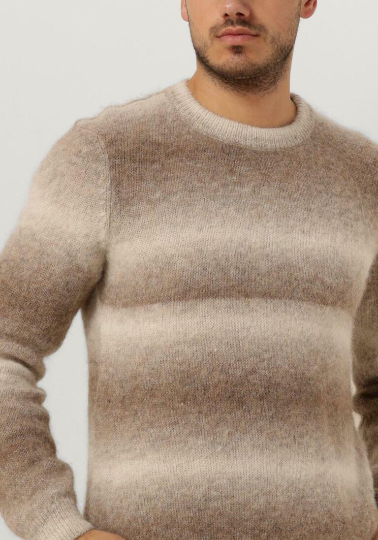 THE GOODPEOPLE beige the goodpeople trui koncept