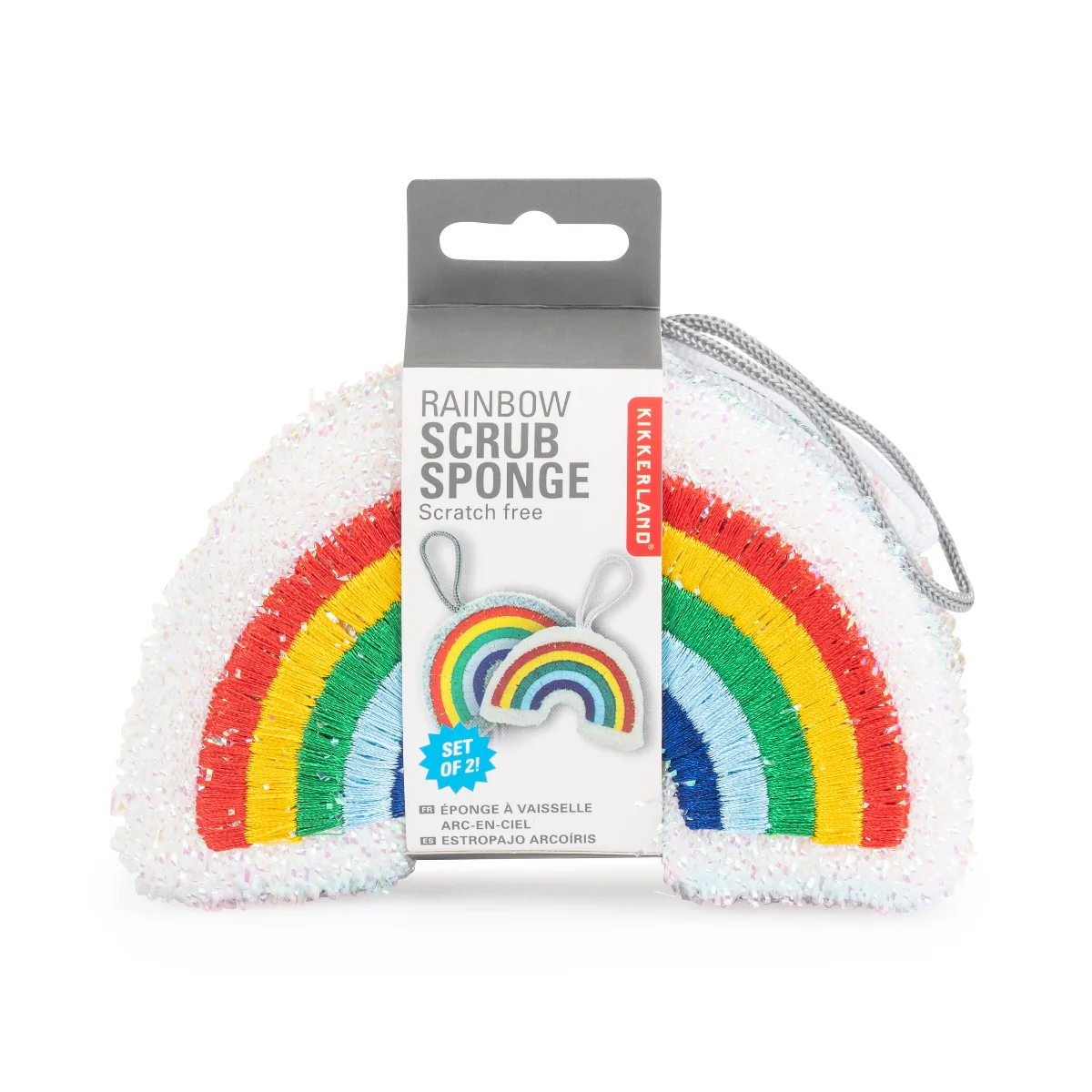 Kikkerland  Rainbow køkkensvampe - regnbue