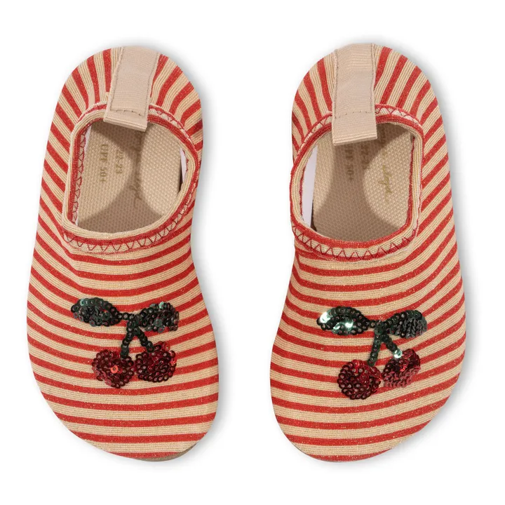Konges Sløjd Chaussures de Plage Jade Pailletées | Terracotta