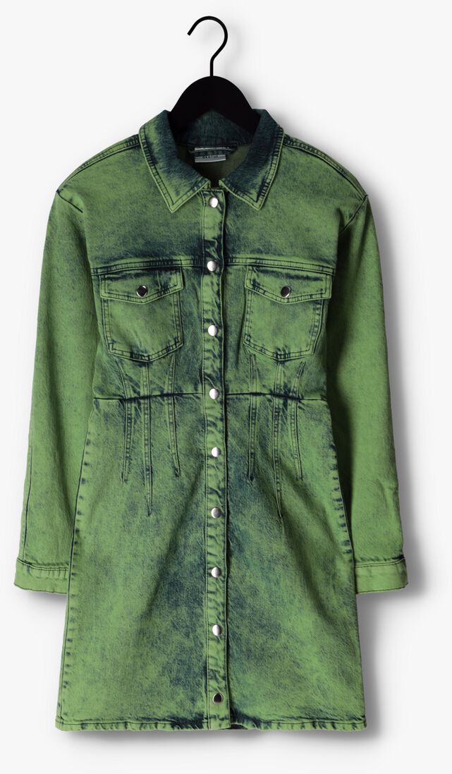 GESTUZ groene gestuz mini jurk skyegz dress