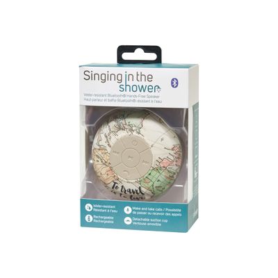 Legami - Haut-parleur bluetooth waterproof - motif map