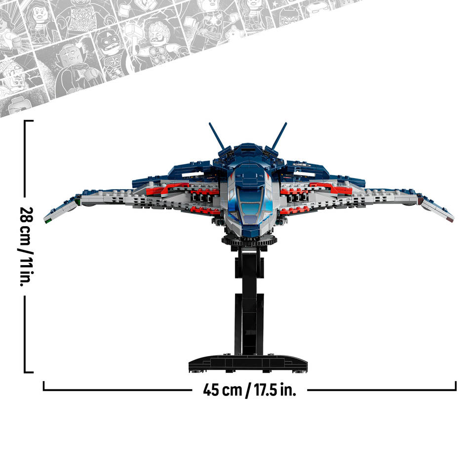 LEGO Marvel Avengers: Age of Ultron Quinjet 76325