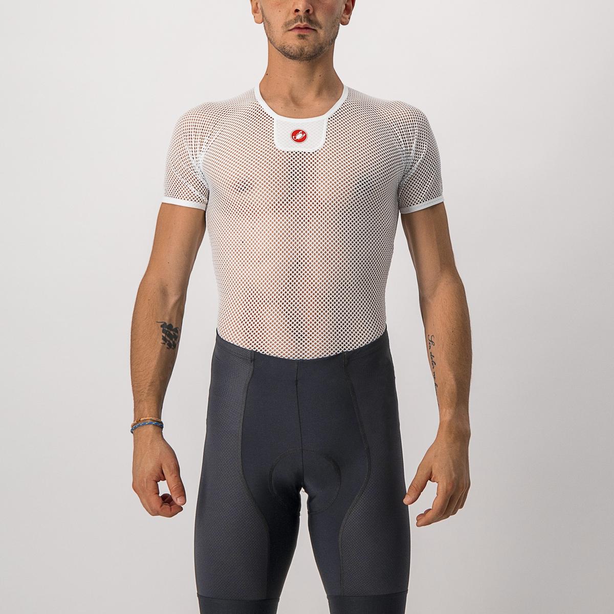 Castelli Core Mesh 3 kortærmet cykeltrøje hvid herre