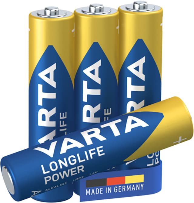 Varta Longlife Power AAA-batterier (4-pak)