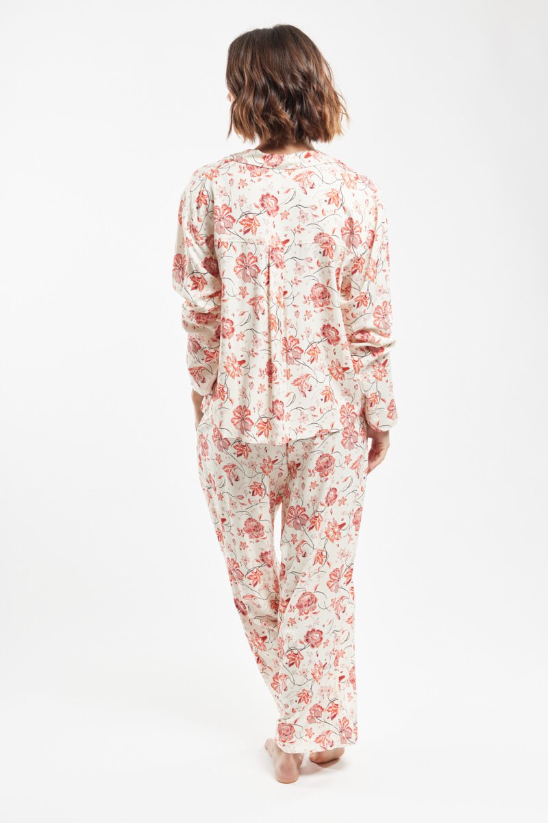Pyjama imprimé floral