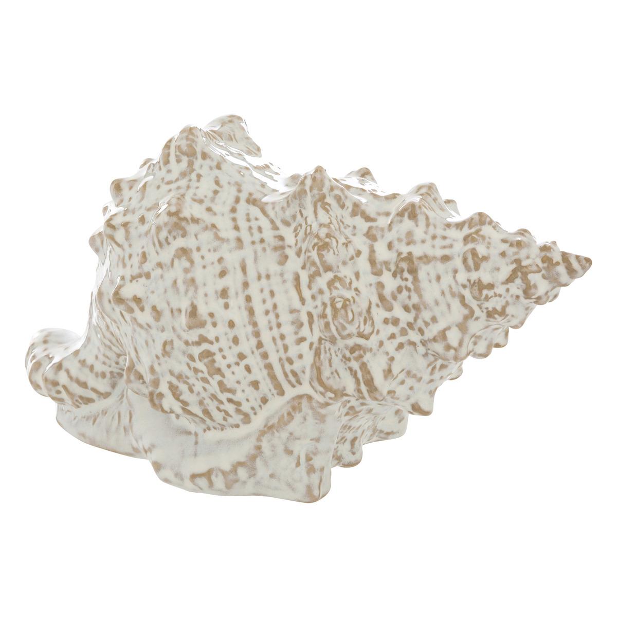 COQUILLAGE CERAMIQUE OCEANE L.20CM
