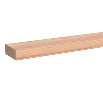 Douglas regel ca. 4,5 x 7 cm, lengte ca. 250 cm