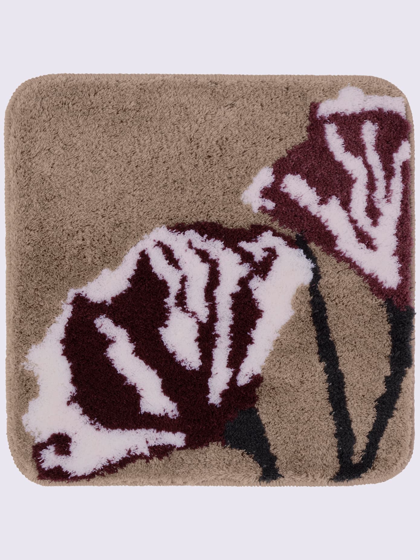 Tapis de bain acrylique facile d'entretien