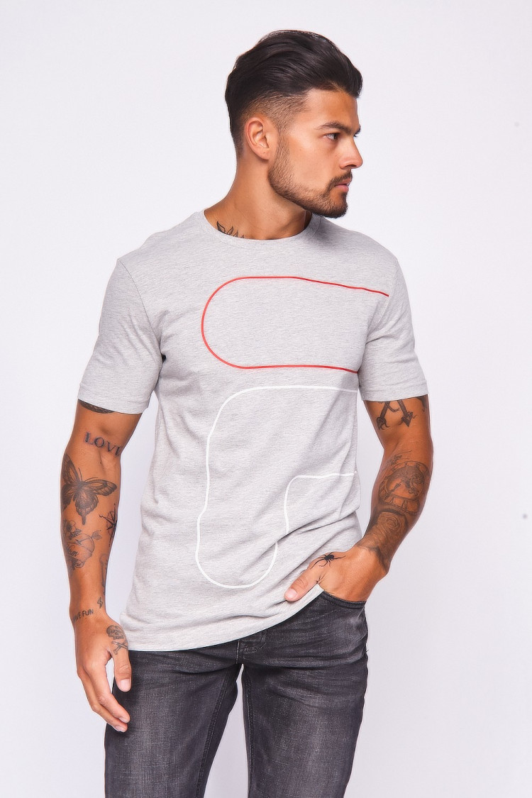 T-shirt gris Francis Fila / 687134