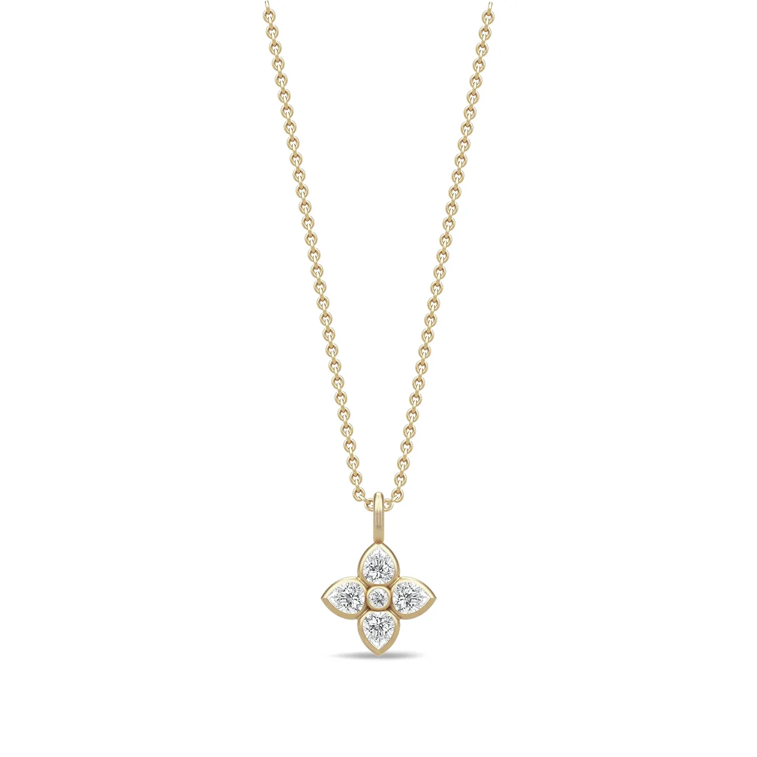 Julie Sandlau Poem Pendant Vedhæng 14 kt. Guld YG14-PD361