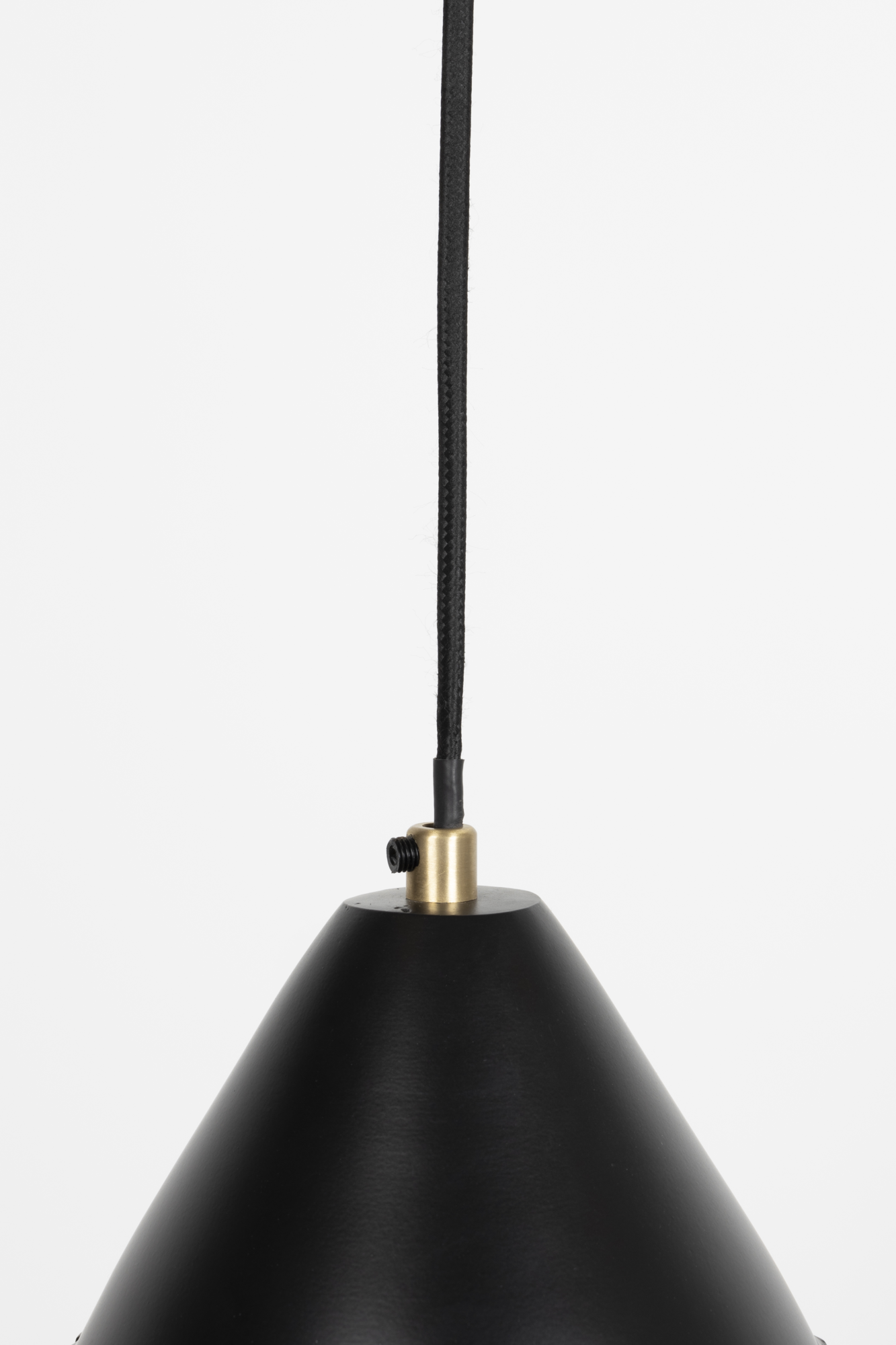 Hanglamp Aysa  Lang zwart