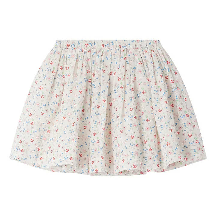 Bonpoint Jupe Fleurs Suzon | Ecru