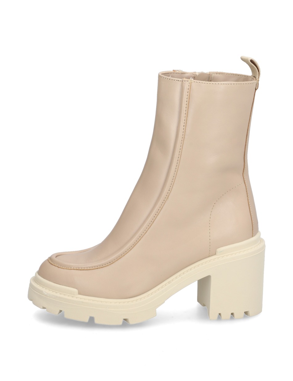 Glattleder Stiefelette
