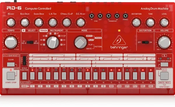 Behringer RD-6-SB, DC, 2 W, 9 V, 0,67 A, 305 mm, 165 mm