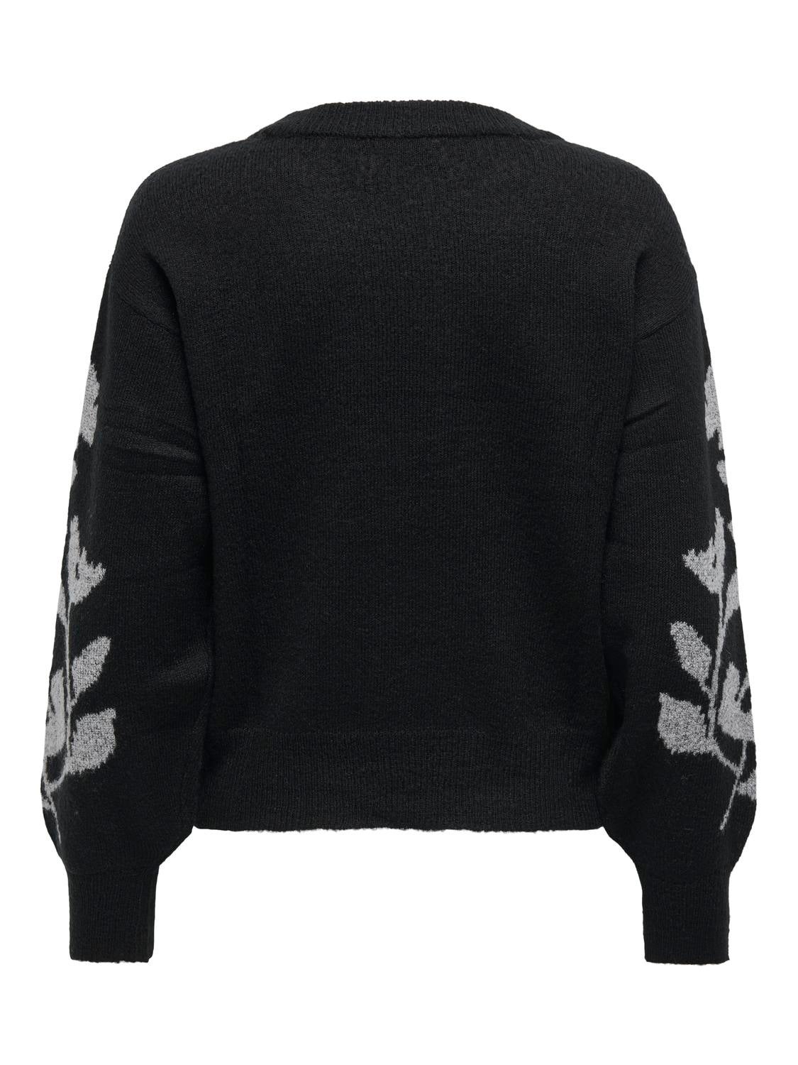 JDYHELGA Strickpullover Black