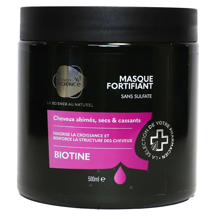 Masque fortifiant Biotine cheveux abimés 500ml