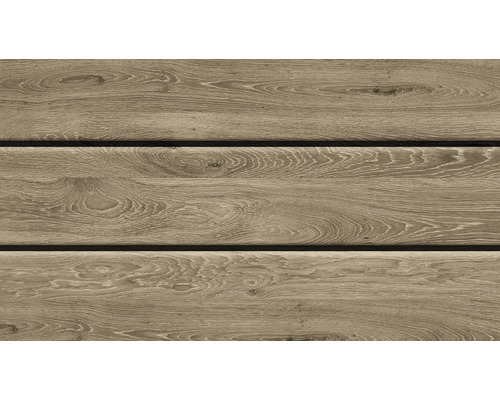 Keter Signature Ashwood Mega 2020 L 190,5 x 109,3 cm afval-/fietsengarage, houtlook antraciet/bruin