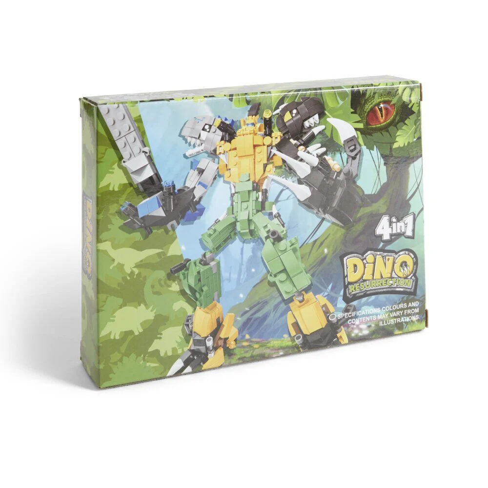 Figurine dinosaure à construire - 4 modèles