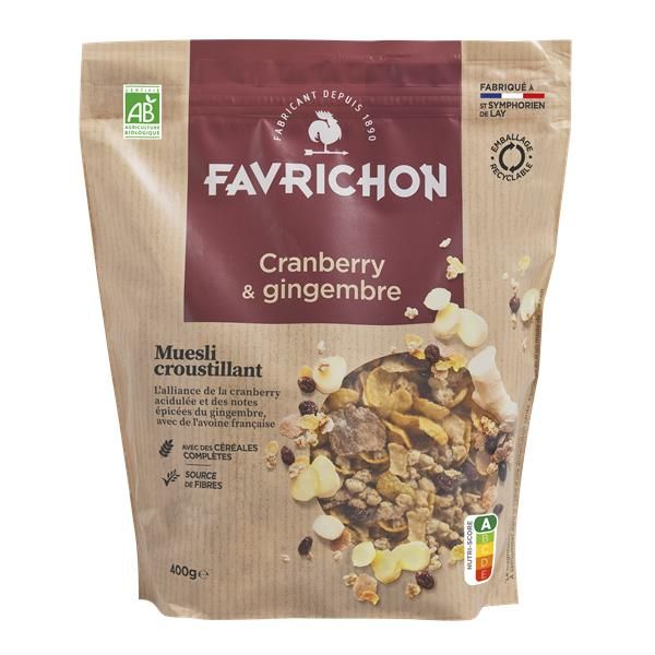 Muesli Crocante Biológico Arando Gengibre