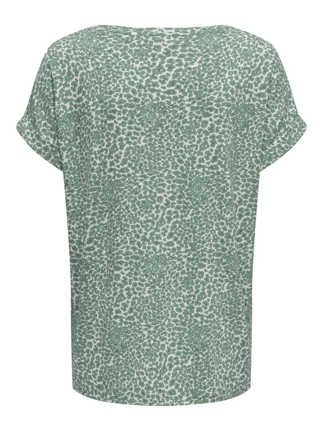 ONLMOSTER Top Chinois Green