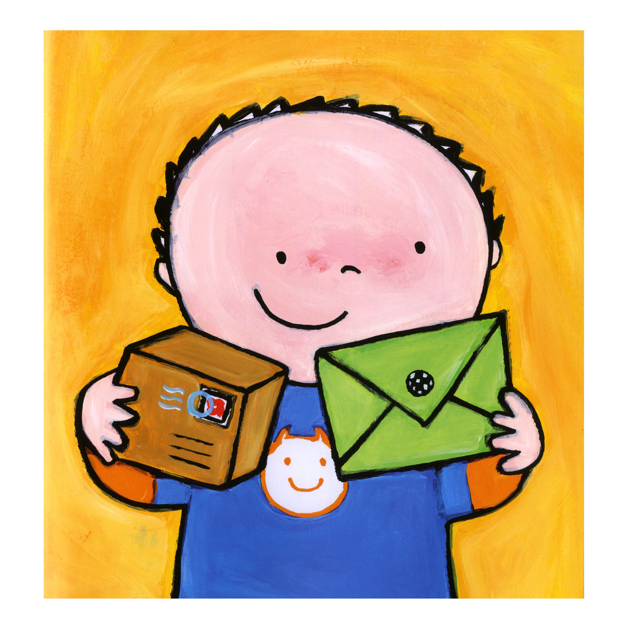 De postbode