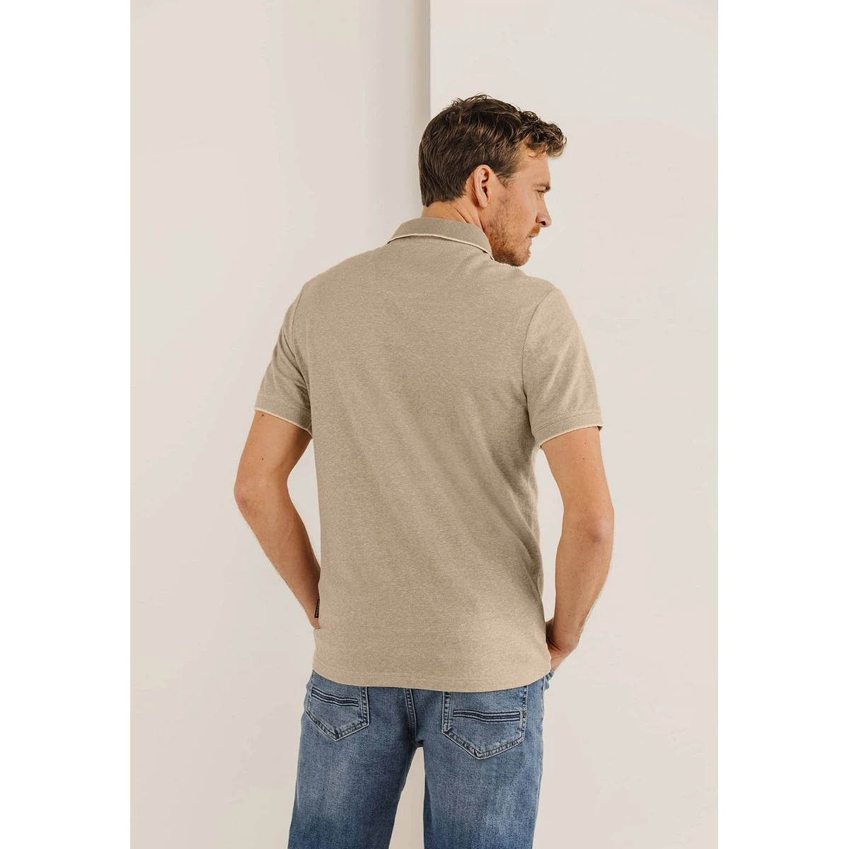 Heren Polo 420062 Dorian Zip