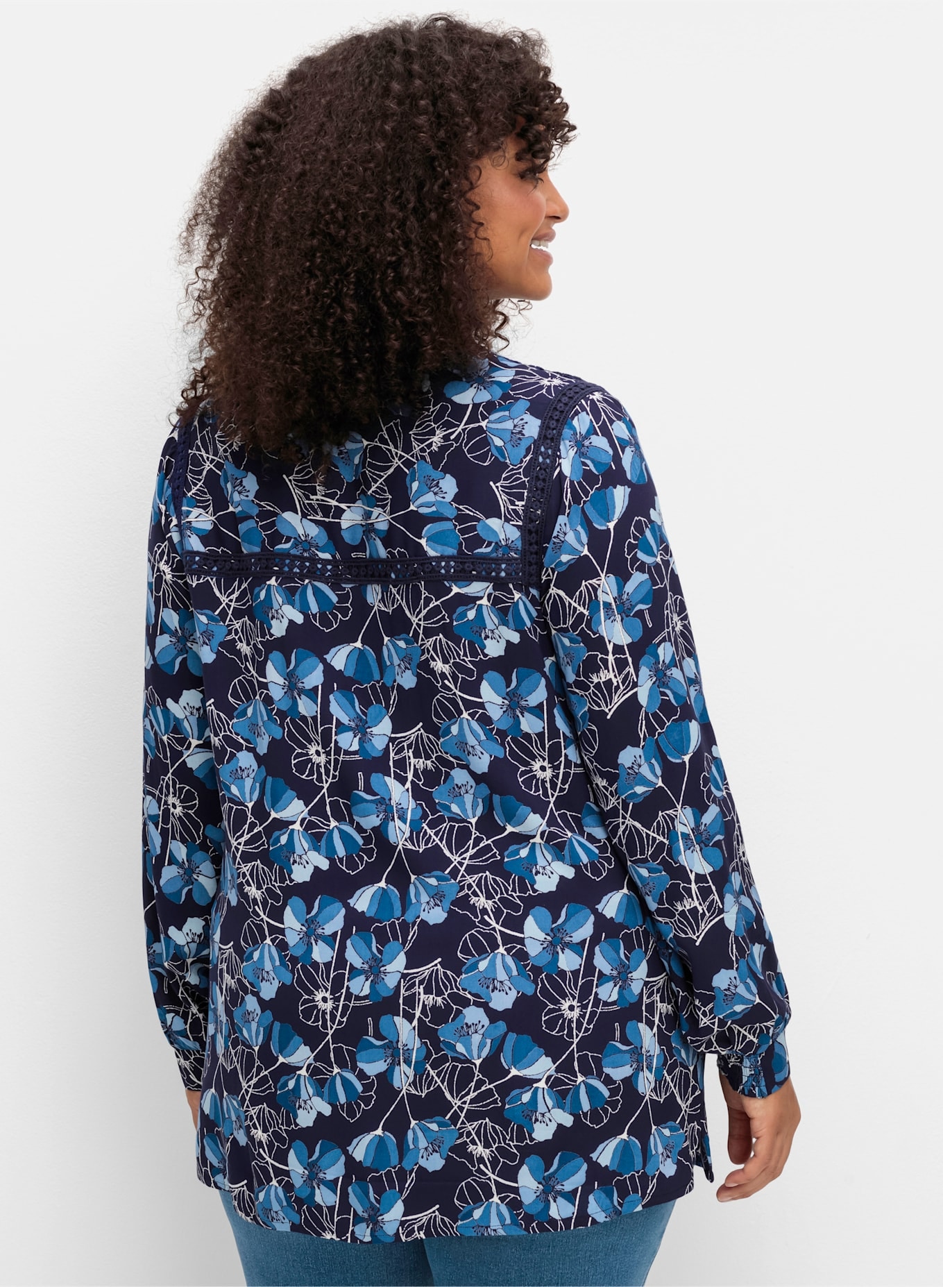 Sheego Druckbluse