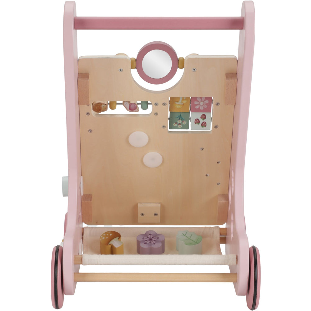 Køb Little Dutch Fairy Garden Pink Multi-Aktivitets Gåvogn