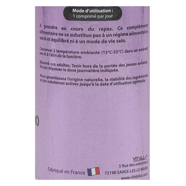 Vit'all+ Complexo de Vitamina B 100 - 60 comprimidos sulcados