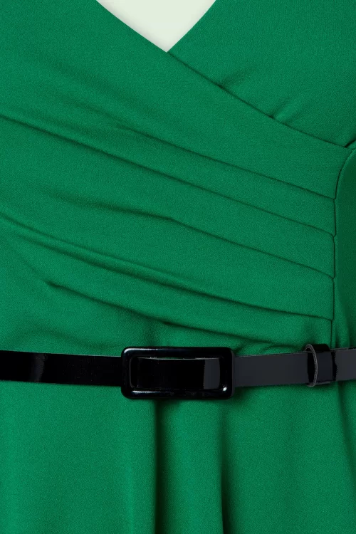 Vintage Chic for Topvintage Nova swing jurk in groen