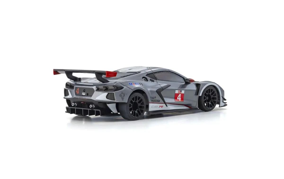 Mini-Z MR-04 Corvette C8-R 1:28, Gun Metal/Weiss, ARTR<br>Mini-Z RWD mit Corvette C8-R Karosserie