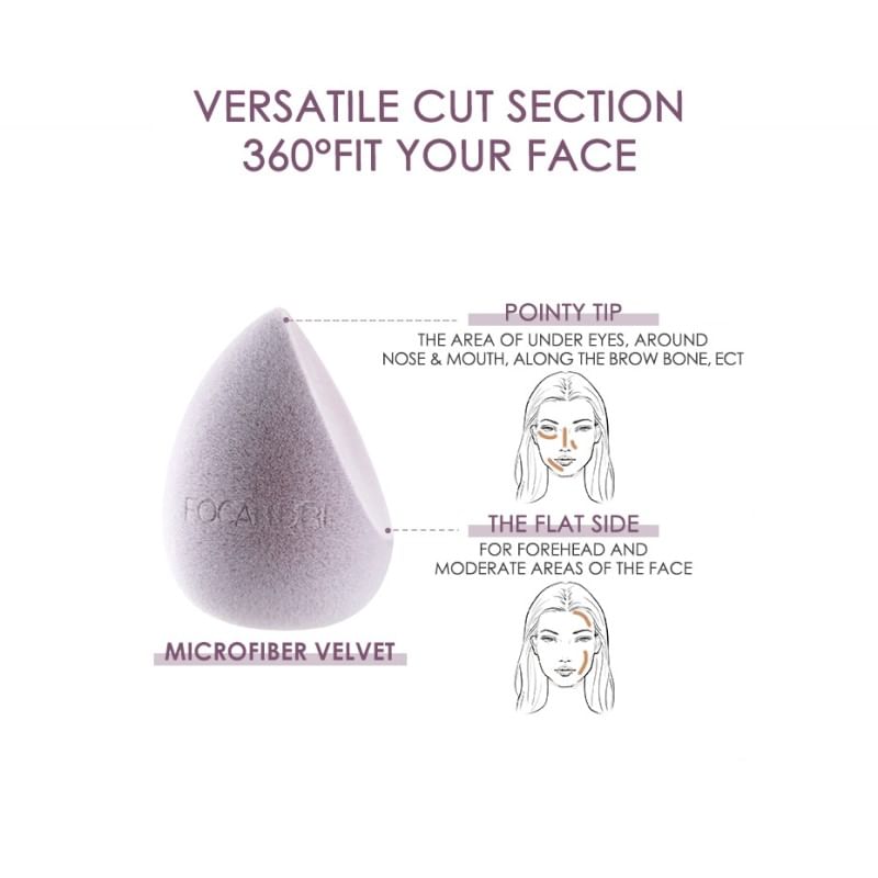 FOCALLURE - Match Max Make Up Sponge - Microvezel Fluweel